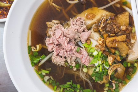Beef noodle set lunch
