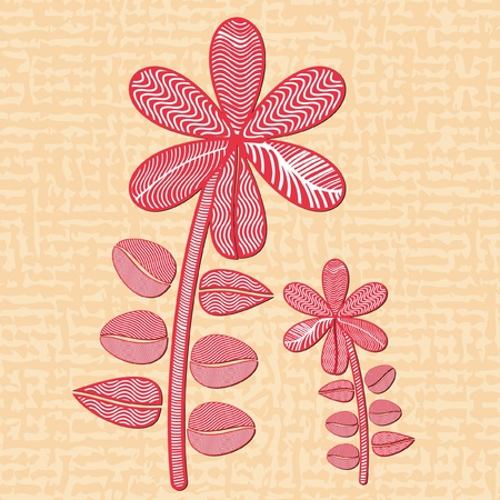 illustration of flowersのイラスト素材