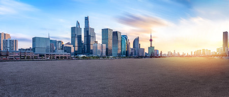 Shanghai city scenery