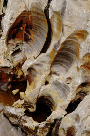 Bourke's Luck Potholes in Blyde River Canyon, South Africaの写真素材