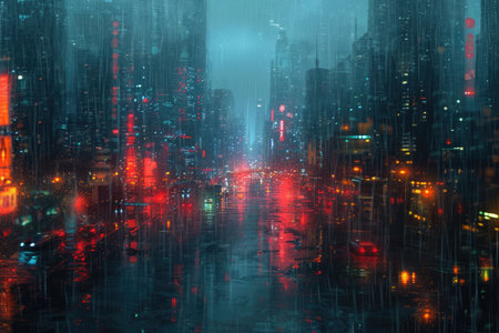Reflections of a Dystopian Metropolisの素材