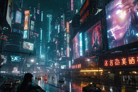 Holographic Bi-Cityの素材
