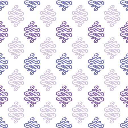 Seamless calligraphy decorative elements. Vector repeat pattern. Great for home decor, wrapping, scrapbooking, wallpaper, gift, kids.のイラスト素材