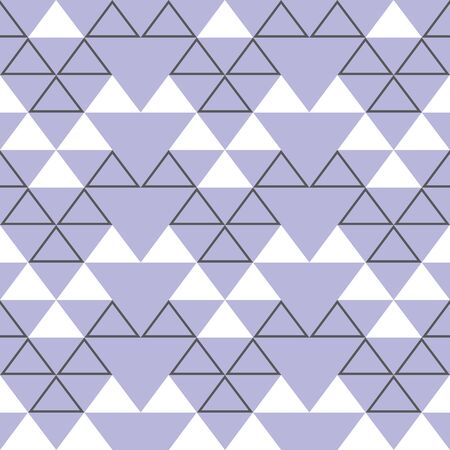 Triangle geometric seamless pattern. Vector repeat. Perfect for fabric, wallpaper, kids, invitations, scrapbooking, homeware.のイラスト素材