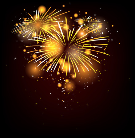 Firework festive backgroundのイラスト素材