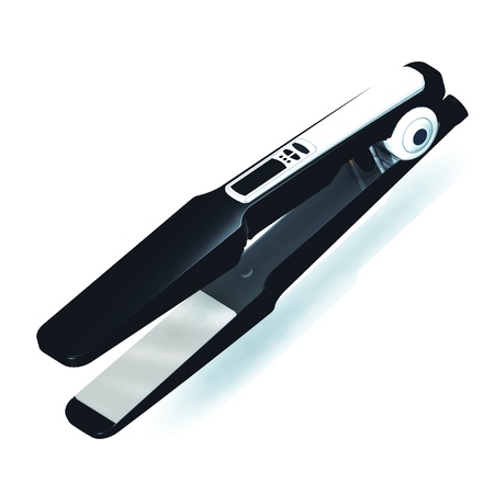 Hair straightenerの写真素材