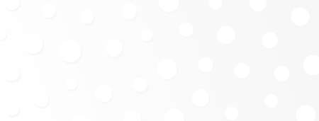 White abstract long background. Circle texture. Technology modern concept. Geometric gray shape. Simple wallpaper presentation. Business banner. Cover texture. Newsletter surface. Vector illustrationのイラスト素材