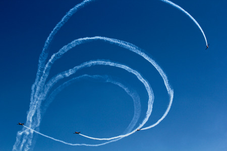  Aerobatic planesのeditorial素材