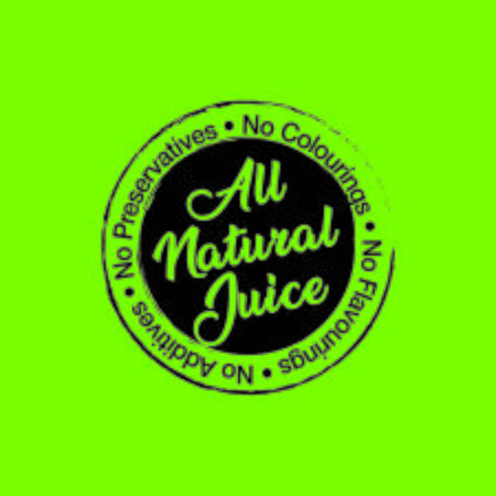 all natural fresh juice stamp seal label printのイラスト素材