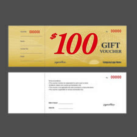 Gift Voucher easy print premium coupon template design front back printingのイラスト素材