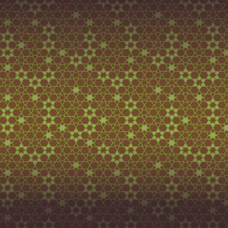 Seamless Luxury Raya Ramadan elements pattern background. Seamless stars with arabica vector background.のイラスト素材