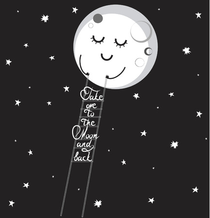 moonのイラスト素材