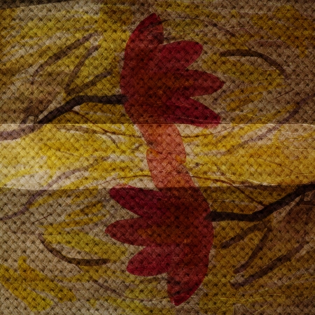 Nice abstract grunge flower background の写真素材