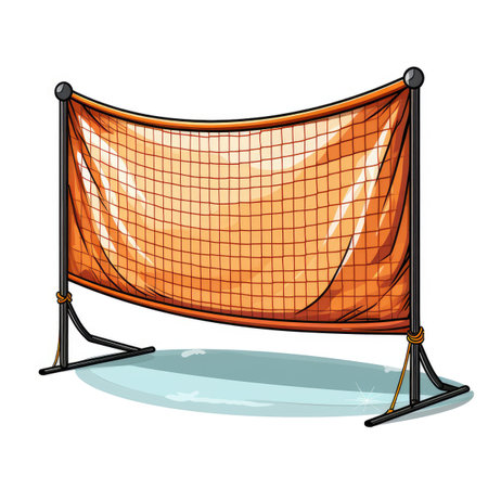 Soccer goal icon.の素材