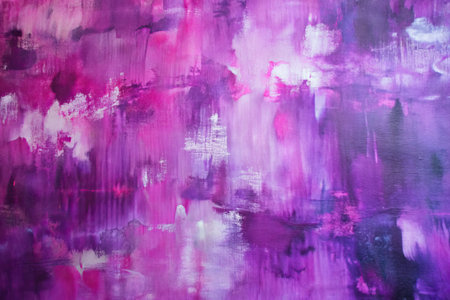 Abstract watercolor background, hand-painted background, gouache painting on canvas.の素材