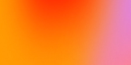 Abstract blurred gradient background in orange, pink and yellow colors for your design.