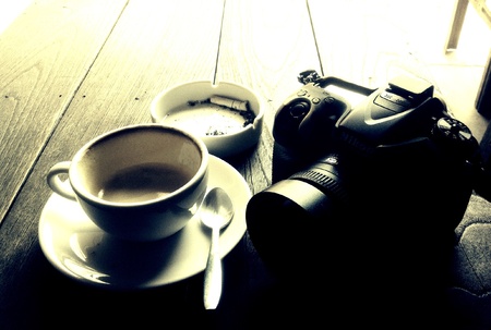 Cup coffee