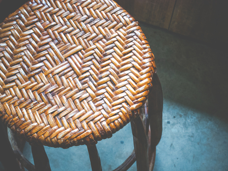 Handmade wooden chair.の写真素材