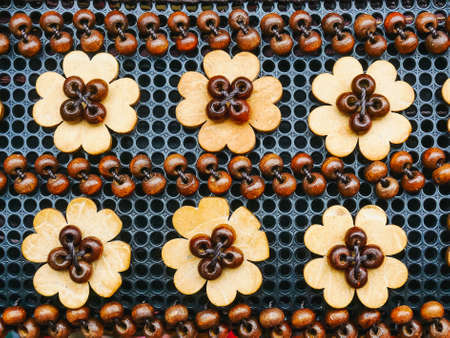 background seamless pattern with beadsの写真素材