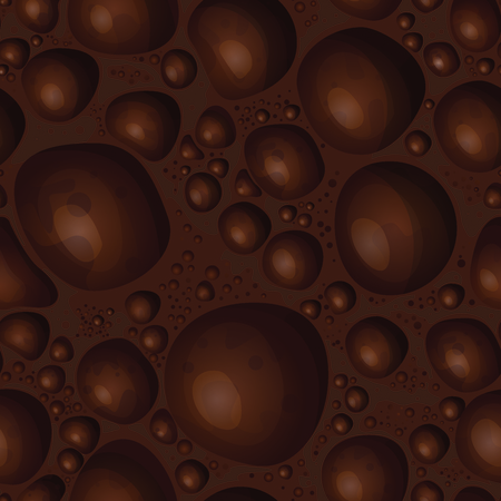 Texture chocolate vector seamless patternのイラスト素材
