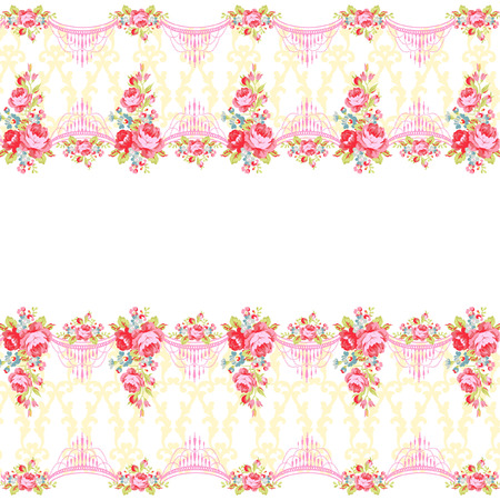 Beautiful floral seamless pattern.のイラスト素材