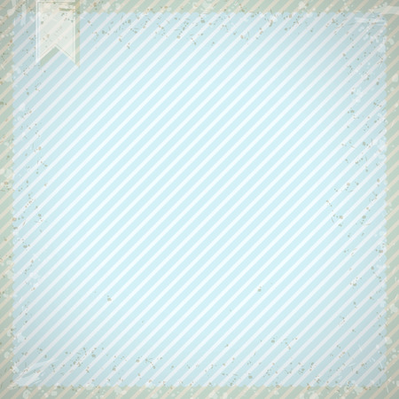 Vintage background with blue diagonal stripesのイラスト素材