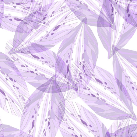 Seamless pattern with Purple flower petalsのイラスト素材