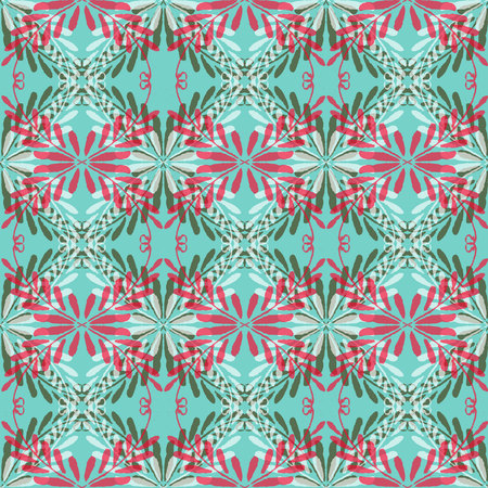 Seamless floral pattern.のイラスト素材