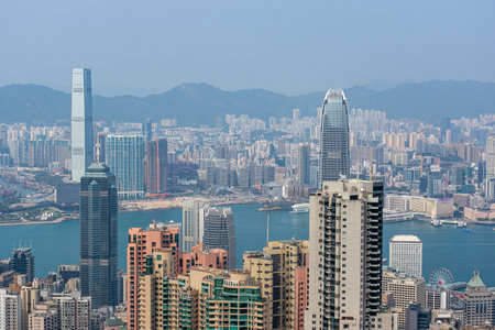 Hong Kong cityscape.