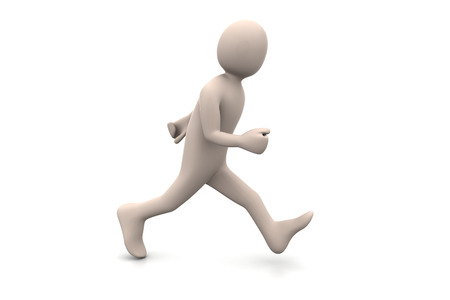 Business man walkingの写真素材