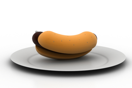 Fast food conceptの写真素材