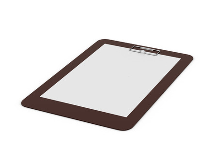 Writing pad with blank paperの写真素材