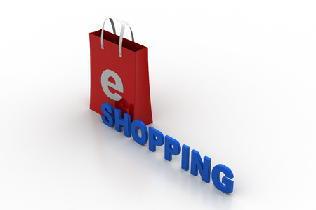 e-shopping conceptの写真素材