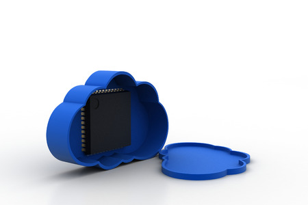 Cloud storage conceptの写真素材