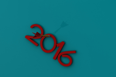 2016 new year conceptの写真素材