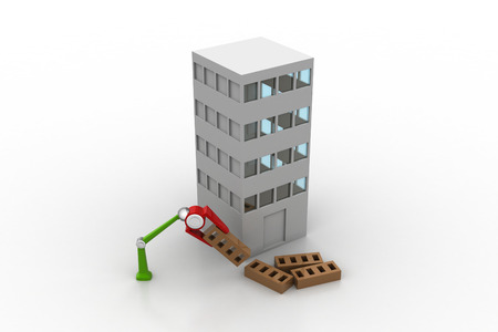 Building under constructionの写真素材