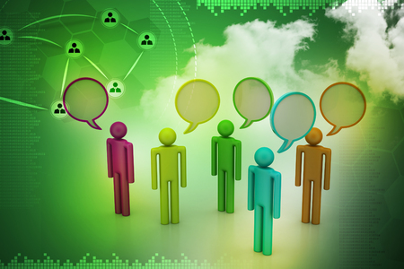 Communication conceptの写真素材