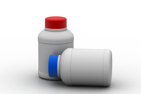 Medicine bottlesの写真素材