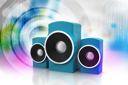 Music speakerの写真素材