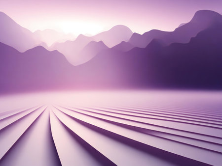 Abstract digital art background wallpaper ai generatedの素材