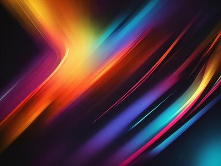 Abstract digital art background wallpaper ai generatedの素材