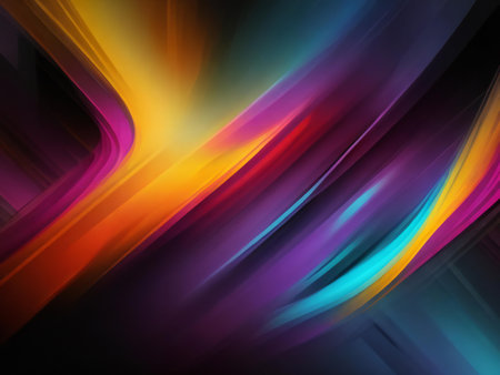 Abstract digital art background wallpaper ai generatedの素材