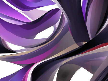 Abstract digital art background wallpaper ai generatedの素材