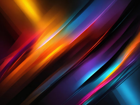 Abstract digital art background wallpaper ai generatedの素材