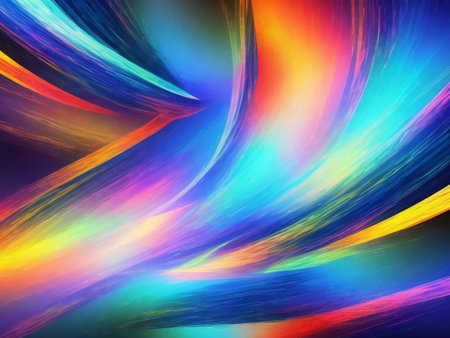 Abstract digital art background wallpaper ai generatedの素材
