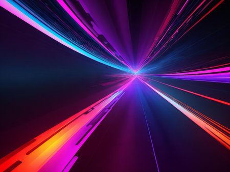 Abstract digital art background wallpaper ai generatedの素材