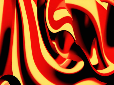 Abstract digital art background wallpaper ai generatedの素材