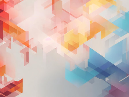 Abstract digital art background wallpaper ai generatedの素材