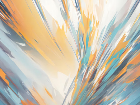 Abstract digital art background wallpaper ai generatedの素材