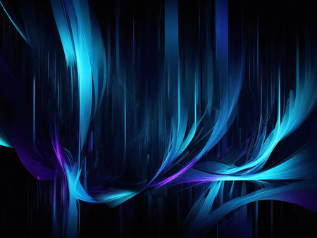 Abstract digital art background wallpaper ai generatedの素材